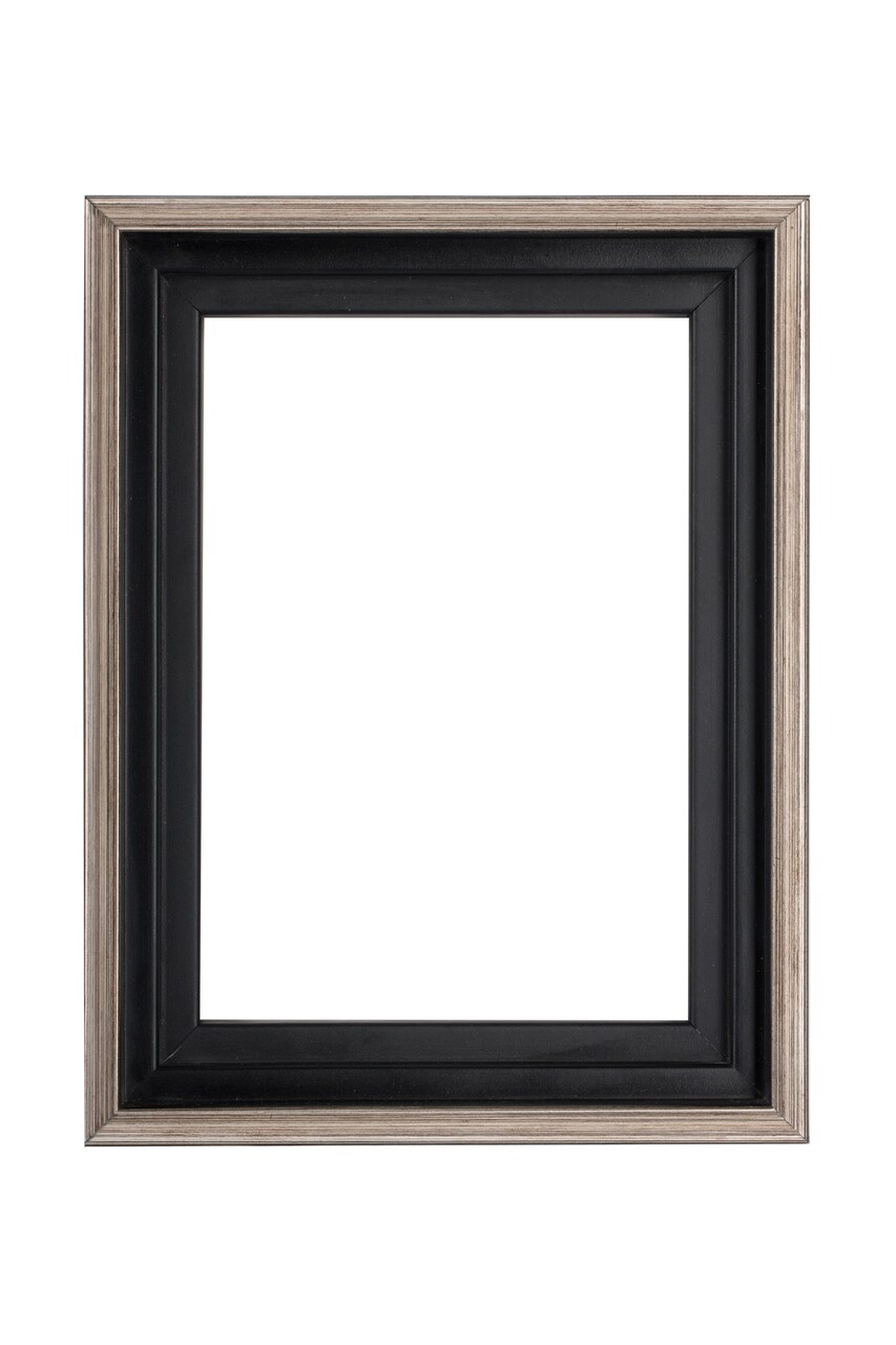 Creative Mark Illusions Floater Canvas Frame, Antique Silver, 3/4 in - Ideal for Galleries, Artists & Professionals, Frames for Canvas Paintings, Complete Hanging Hardware
